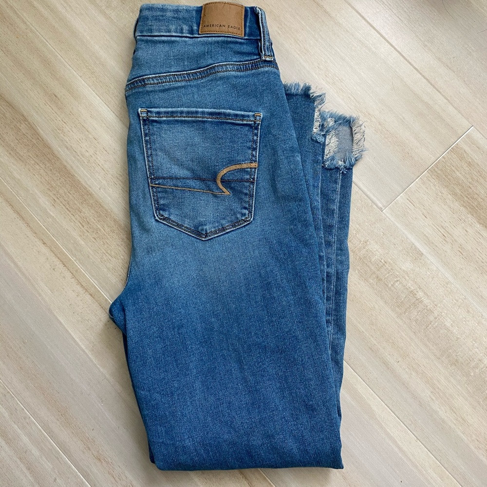 American Eagle curvy jeans